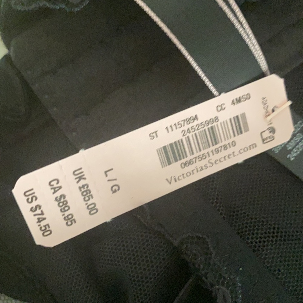 Victoria’s Secret Unlined Floral Embroidere Bra L - Picture 8 of 11